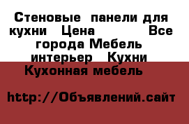 Стеновые  панели для кухни › Цена ­ 1 400 - Все города Мебель, интерьер » Кухни. Кухонная мебель   